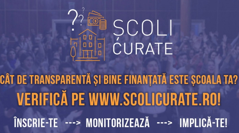 Școli curate Constanța – nov 2018
