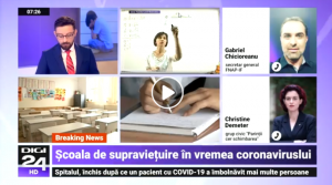 Read more about the article Școală de supraviețuire în vreme coronavirusului