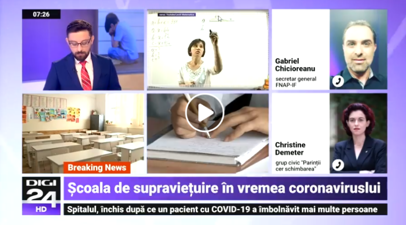 Digi 24 Parintii cer schimbare