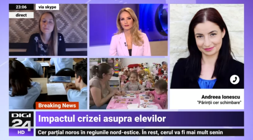 Digi 24 Parintii cer schimbare