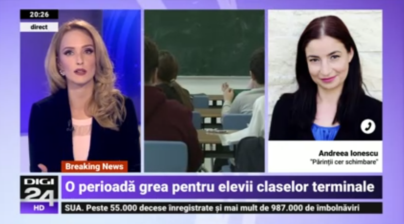 digi24 parintii cer schimbare