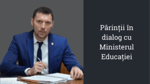 Read more about the article Părinții în dialog cu Ministerul Educației